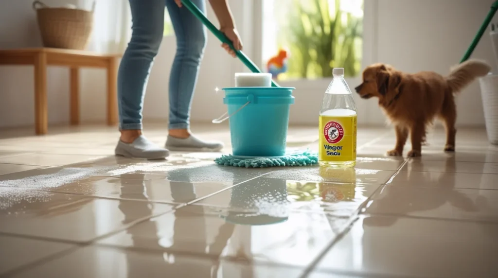 Cleaning Floor Tiles Without Harsh Chemicals