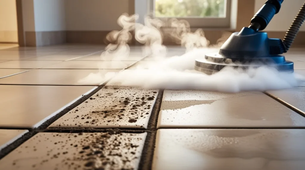 Steam Cleaning Tile Floors and Grout The Basics You Should Kno